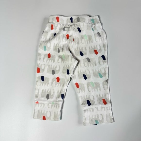 Baby Boy Pants Size 6-9 Months Yellow Gray Lion Elephants Alien Carter’s Fall - Picture 4 of 13